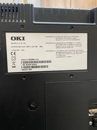 Tv oki con tdt incorporada