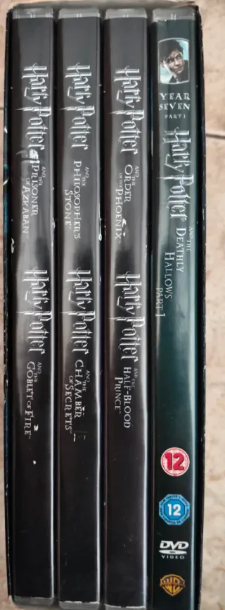 Pack DVD Harry Potter 7 Películas