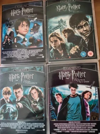 Pack DVD Harry Potter 7 Películas