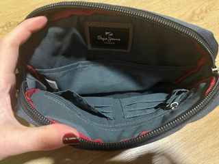 Bolso de mano Pepe Jeans negro/gris