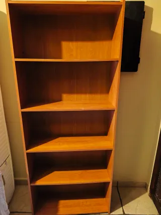 Estantería de madera 4 baldas