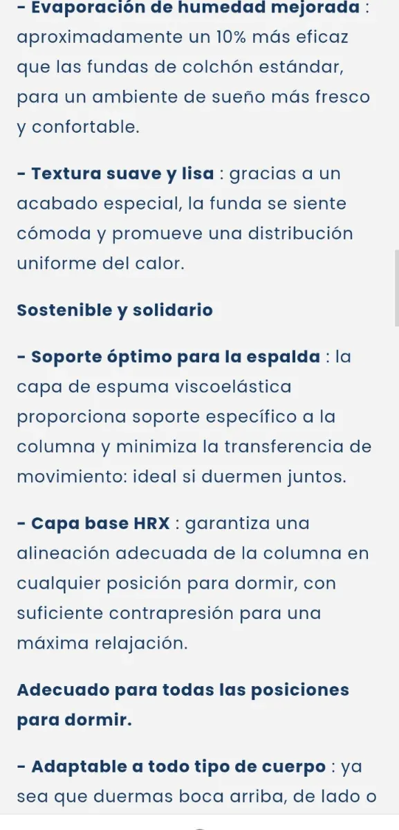 180x200 EMMA ONE COLCHON NUEVO