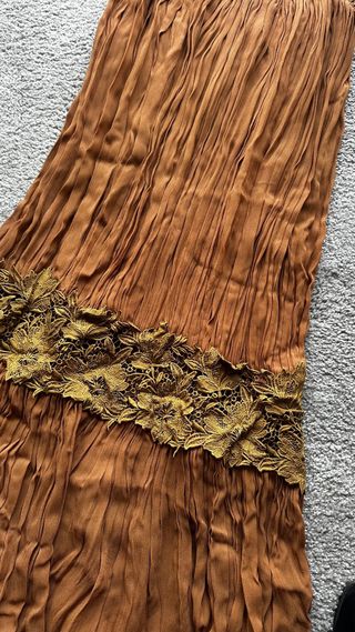 Vestido crochet Zara