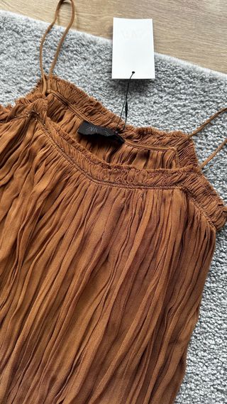 Vestido crochet Zara