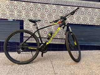 Bicicleta Megamo Natural Negra y Amarilla