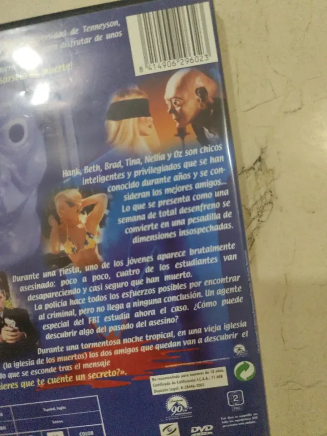 DVD Quieres Que Te Cuente Un Secreto?