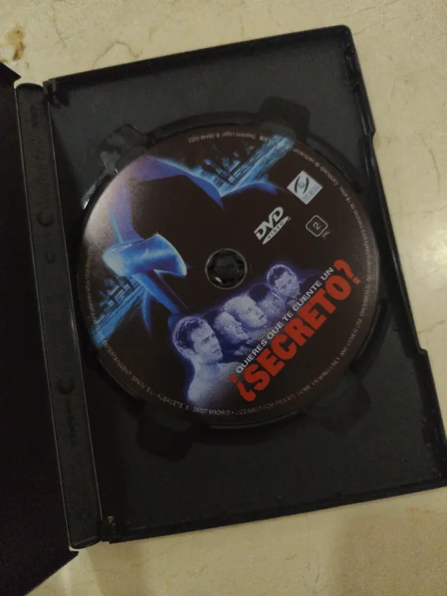 DVD Quieres Que Te Cuente Un Secreto?
