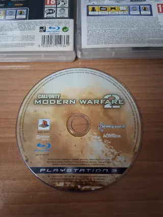 PS3 Call of Duty Black Ops II, MW3 y MW2