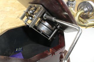 Gramófono La Voz de su Amo Retro Hexagonal