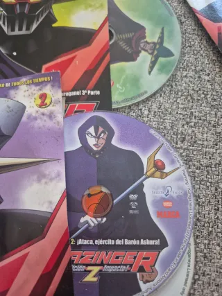 Películas Mazinger Z DVD (Español)
