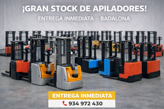Apiladores eléctricos en stock