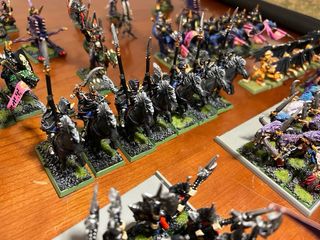 Warhammer Dark Elves army 1990's