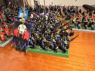 Warhammer Dark Elves army 1990's