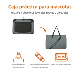 Transportín Plegable para Mascotas