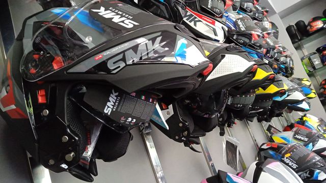 Casco SMK Modular Negro