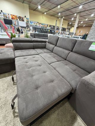 Sofá Rinconera 7 Plazas Tela