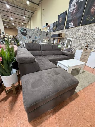 Sofá Rinconera 7 Plazas Tela