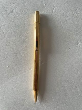 Lápiz-bolígrafo Cartier Dorado