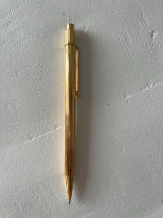 Lápiz-bolígrafo Cartier Dorado