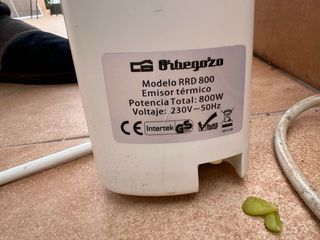 6 Emisores Térmicos Orbegozo (Varias Potencias)