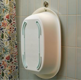 Bañera bebé blanca con adaptador recién nacidos