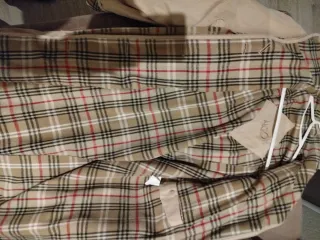 Gabardina El Corte Inglés Beige Cuadros