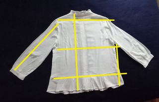 Blusa blanca con bordados