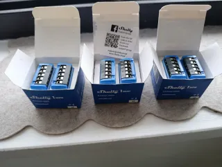 3x2 Shelly 1 MINI 8A Smart Switch