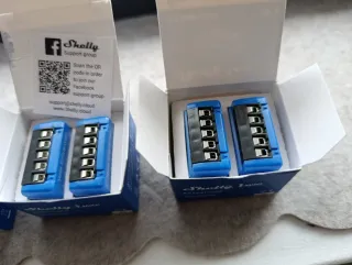 3x2 Shelly 1 MINI 8A Smart Switch