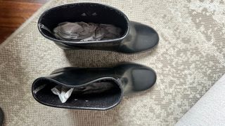 Botas de agua Bimba y Lola negras mujer