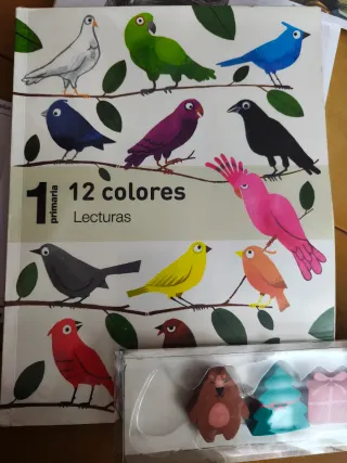Lecturas: 12 colores. 1 Primaria. Savia