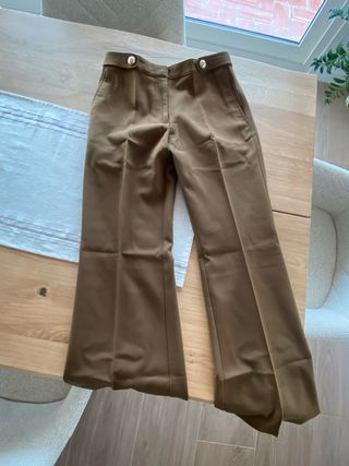 Pantalón sastre acampanado T.38 sin estrenar
