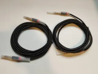 2 Cables Audio Guitarra Jack 6.35mm