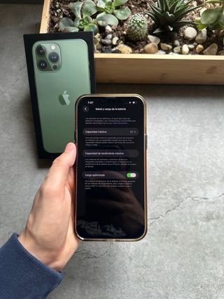 iPhone 13 Pro Max 256GB Verde 86% Batería