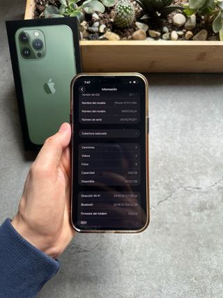 iPhone 13 Pro Max 256GB Verde 86% Batería