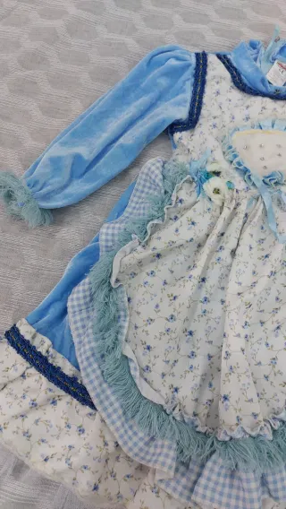 Vestito Carnevale Bambina 4 Anni Veneziano Alice