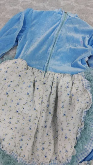 Vestito Carnevale Bambina 4 Anni Veneziano Alice