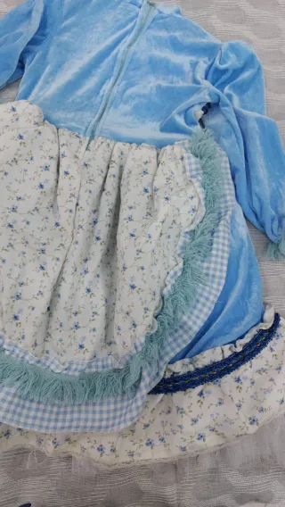 Vestito Carnevale Bambina 4 Anni Veneziano Alice