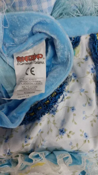 Vestito Carnevale Bambina 4 Anni Veneziano Alice