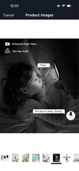 GALAYOU 2K Indoor WiFi Surveillance Camera – 2.4G