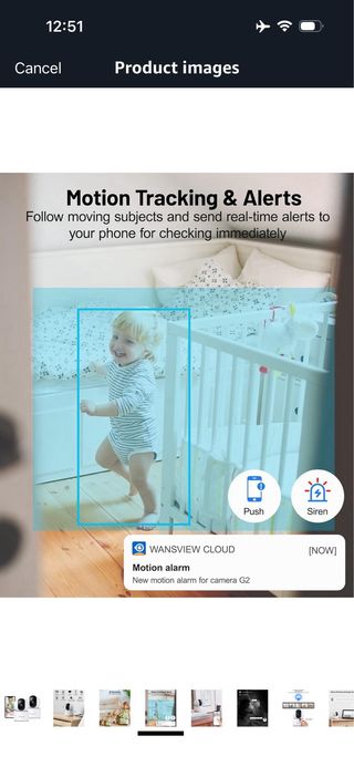 GALAYOU 2K Indoor WiFi Surveillance Camera – 2.4G