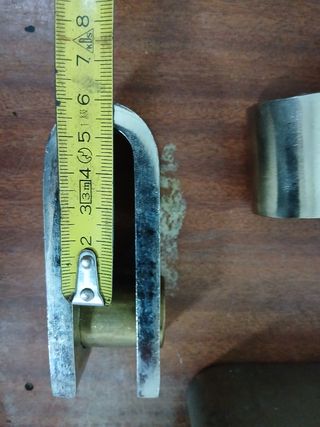 Candado persiana tijera