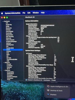 MacBook Air M2 Argento