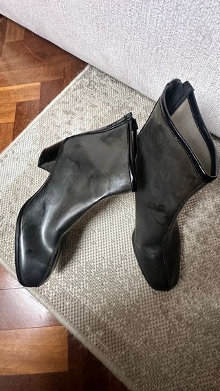 Botines negros Stradivarius