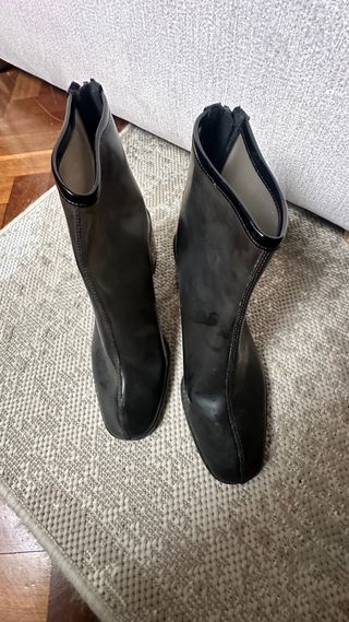 Botines negros Stradivarius