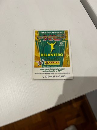 Cromo Leo Messi Firmado, Edicion Balon de Oro