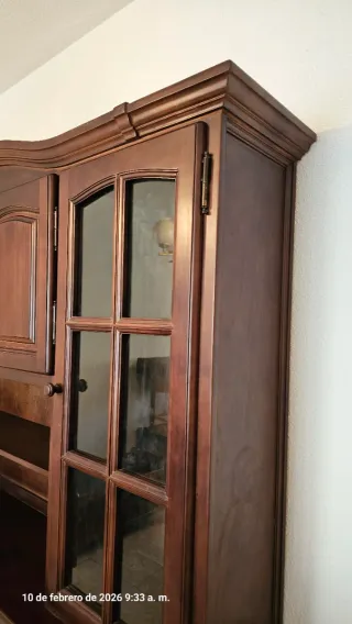 Aparador Vitrina Madera