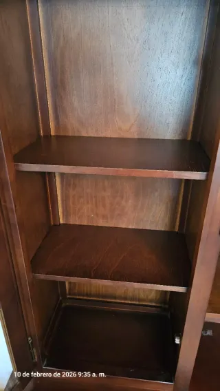 Aparador Vitrina Madera