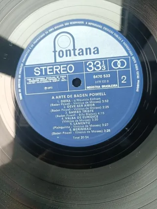 Vinilo A Arte de Baden Powell