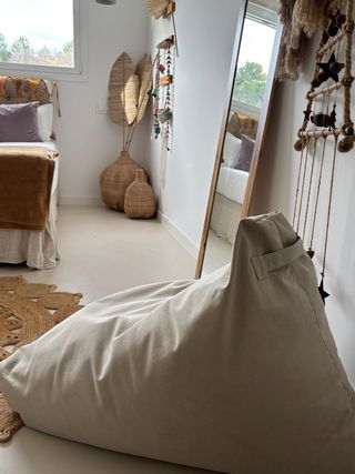 Puff Zara Home Beige